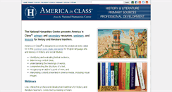 Desktop Screenshot of americainclass.org